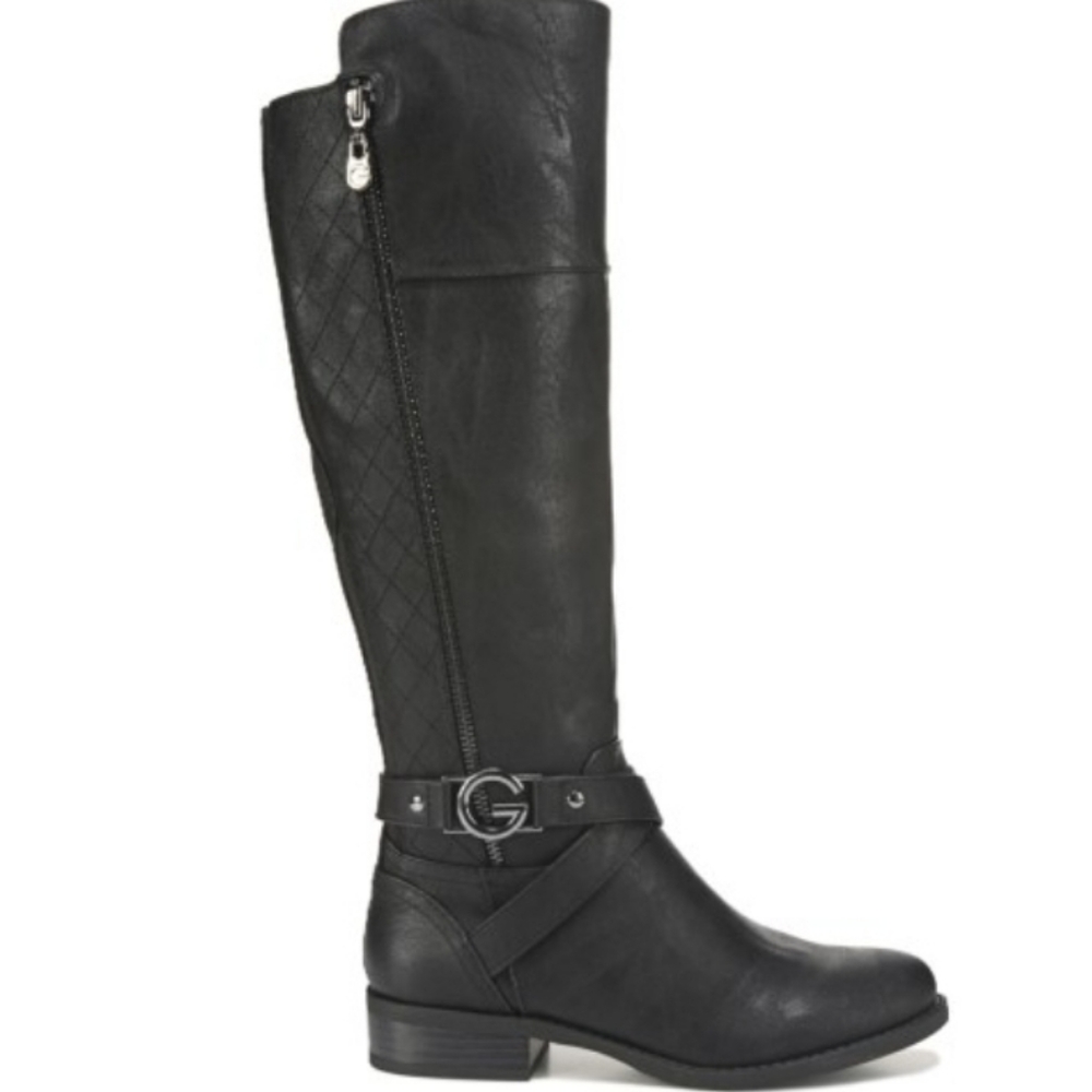 G BY GUESSWomen's ggHillie Tall Riding Boot - WIDE calf 9.5